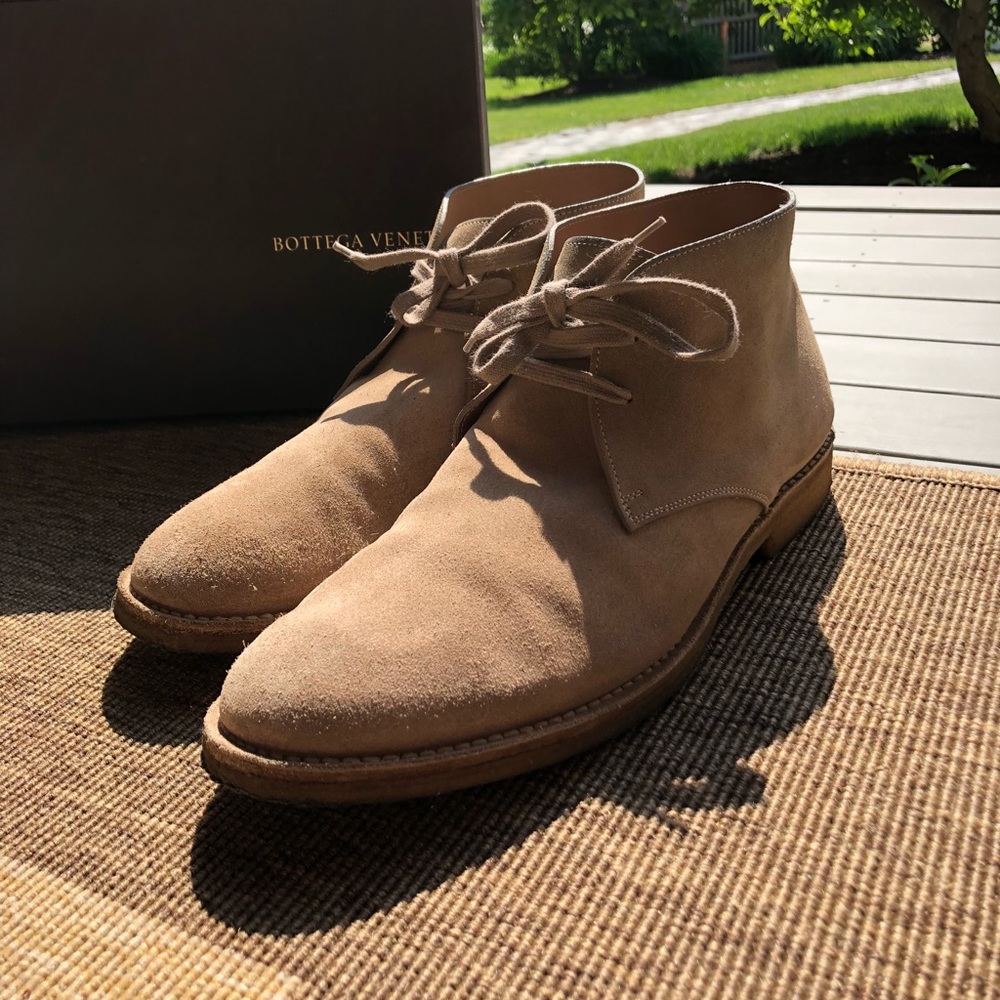 Bottega Veneta suede Desert Boots size 11